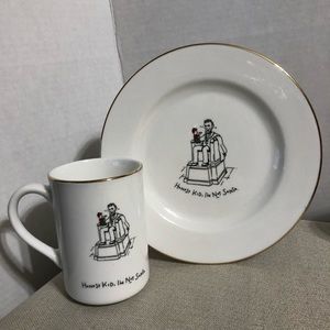 4 PCs of Vintage Dayton Hudson 1999 Merry Masterpieces 24K Trim Porcelain China